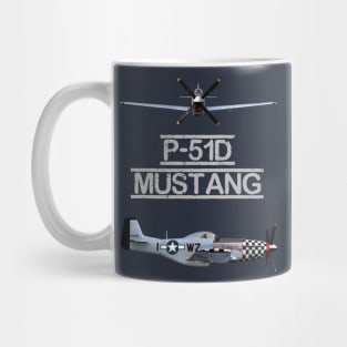 P51D Mustang Mug